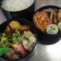 友村さんのお嫁さん's cooksnap of when they made 簡単・お弁当に☆竹輪の胡瓜詰め.