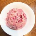 ♡mio1216♡'s cooksnap of when they made *　*　チェリーアイスクリーム　*　*.