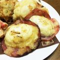 YUKIKI☆'s cooksnap of when they made 帽子みたいなゆで卵とハムの天ぷら.