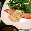 あーちゃんずまま's cooksnap of when they made サーモンのムニエル☆簡単オクラマヨソース.