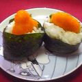 nosso's cooksnap of when they made かわりむすび.