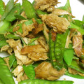 低カロ探検隊's cooksnap of when they made きぬさや＆ツナの焼肉のタレ炒め.