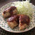 ぽん1208's cooksnap of when they made 鶏むね肉de海老っぷりハンバーグ.