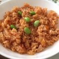 ありアリ's cooksnap of when they made 野菜ジュース炊き込みピラフ・炊き込みご飯.