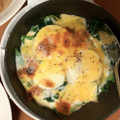 ✼ひなくんまま✼'s cooksnap of when they made ほうれん草とたまごのチーズ焼き☆*+.