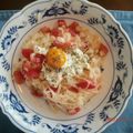 まいつか's cooksnap of when they made そうめんとまとかっぺりーに。.
