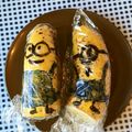 春なし's cooksnap of when they made バナナで簡単ミニオン ☆ キャラ弁？.