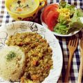 かりかり梅。's cooksnap of when they made お豆腐満足★ドライカレー.