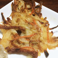 rion0415's cooksnap of when they made 玉ねぎと魚肉ソーセージのかき揚げ.