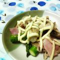 キョク's cooksnap of when they made アスパラベーコン炒め☆.