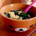 ＊なのか＊'s cooksnap of when they made 卵半分でも5分でわかめと玉子の中華スープ.