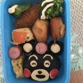 ミー缶's cooksnap of when they made キャラ弁くまモン.