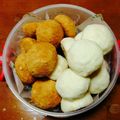 黒鼠ฅ's cooksnap of when they made ずぼら母ちゃんのスノーボール.
