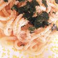 ぱぱろあ's cooksnap of when they made TKU♫卵かけうどん.