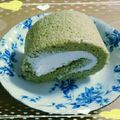 ひなチョコさん's cooksnap of when they made ふわふわ❤抹茶ロールケーキ♪.