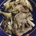 田中彼方's cooksnap of when they made 豚肉と舞茸のガーリック味噌炒め.