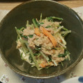 yukiman☆★'s cooksnap of when they made 簡単！旨すぎな水菜とツナの和え物.
