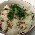 幸◯妻（◉ω◉✳︎）'s cooksnap of when they made ふきで混ぜご飯.