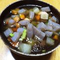 kirisamec's cooksnap of when they made 圧力鍋で簡単　あったか〜けんちん汁♬.