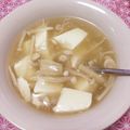Yuyuyu☆★'s cooksnap of when they made 豆腐ときのこの中華スープ.