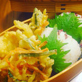 まいポン酢's cooksnap of when they made 桜エビのかき揚げ　簡単　私流.