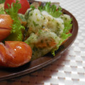 ゆうかりコアラ's cooksnap of when they made ちくわ１本でお弁当用の磯部揚げ.