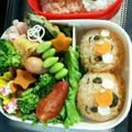 ＊ＭＩＭ＊'s cooksnap of when they made 整列〜♪アンパンマンおにぎり☆キャラ弁.