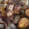 まぐきち's cooksnap of when they made 簡単☆フライパンで大根と豚の角煮風煮物.