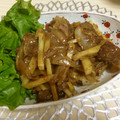 futaba8's cooksnap of when they made レバーとピーマンのオイスターソース炒め.