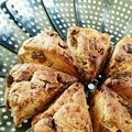 ☆ずぼら星人☆'s cooksnap of when they made ＨＭで簡単チョコバナナスコーン♪.