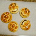 ちゃんたちゃん's cooksnap of when they made チョコカスタードのアンパンマン.