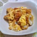 NAGANO久留米's cooksnap of when they made 竹輪の卵とじ　南蛮タレで＊*.
