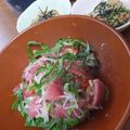 よちりん's cooksnap of when they made 大葉と茗荷で、香る♪お刺身サラダ.