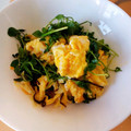 美猫0120's cooksnap of when they made 豆苗と玉子の塩昆布炒め☆.