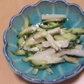 きらり流れ星's cooksnap of when they made ちくわときゅうりのワサビマヨ和え.