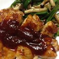 ｓａｙａーｓａｙａ's cooksnap of when they made 簡単♪鶏もも肉のケチャップ焼♪.