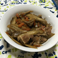 ☆うるは☆'s cooksnap of when they made 牛肉とごぼうと舞茸のうま〜い煮。.