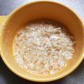 ありんこ☆★'s cooksnap of when they made 離乳食中期。1分で完成鶏ひき肉のそぼろ煮.