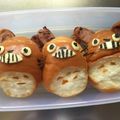 クック301WC2☆'s cooksnap of when they made キャラ弁☆トトロールパンサンド☆.
