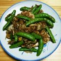 た☆つ's cooksnap of when they made 美味!スナップえんどうと豚肉炒め.