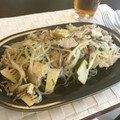 ☆糖質減らしてます☆'s cooksnap of when they made たけのこと舞茸のパスタ〜和風.