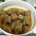 hozunyam's cooksnap of when they made お弁当作り置き用玉こんにゃく風煮物.