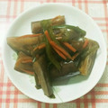 ♪みえ♪'s cooksnap of when they made ☆簡単大量☆ナスとピーマンごま油炒め.