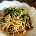 かのまい's cooksnap of when they made バター風味ツナとほうれん草のパスタ♡.