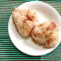 ふたごゆき's cooksnap of when they made おかかまみれな梅ゴマおにぎり.
