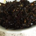 ☆amkitchen's cooksnap of when they made キクラゲのきんぴら.