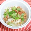 しし丸とチャトラ's cooksnap of when they made トマト＆セロリ納豆.