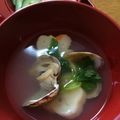 サトシカ's cooksnap of when they made プロ直伝！簡単ハマグリのお吸い物.