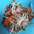 藍にゃん's cooksnap of when they made ご飯が進む！小松菜と豚肉の塩こうじ炒め.