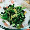 ★jing★'s cooksnap of when they made ♪簡単♪青菜ののりいっぱいナムル.